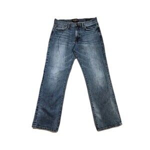 Lucky Brand Jeans 361 Vintage Straight Denim Mens 33x32 Lucky You Fly Y2K
